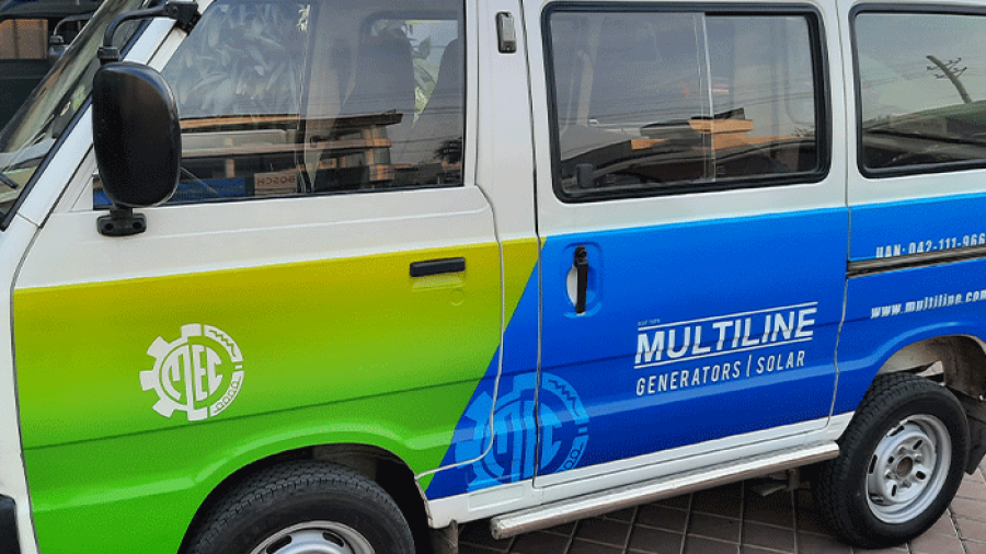 Multiline Vahicle branding project