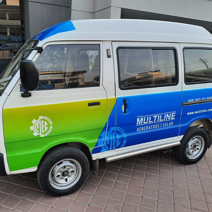 Multiline Vehicle Branding