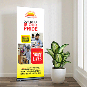 Roll Up Standees by ZAA Enterprises