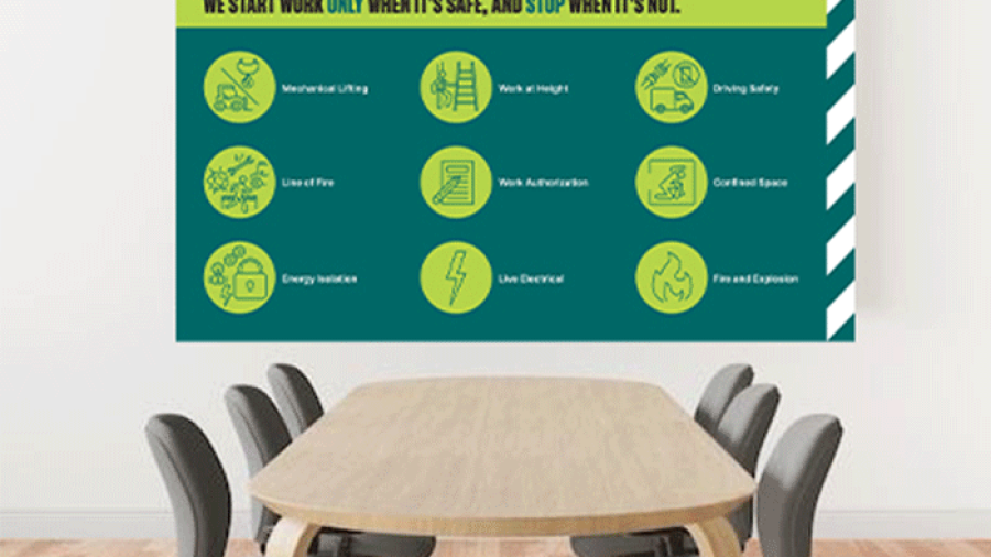 GE Vernova Safety Sign and Flex Printing Project By ZAA nterprises