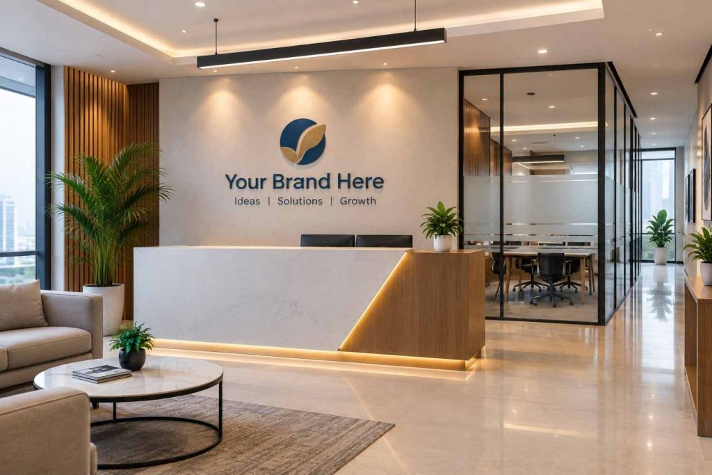 Indoor Office Signage by ZAA Enterpris